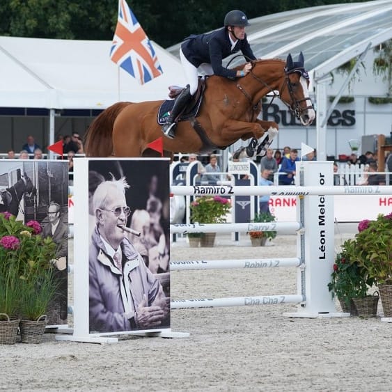 Ilusionata becomes 3rd in the Basel GP!